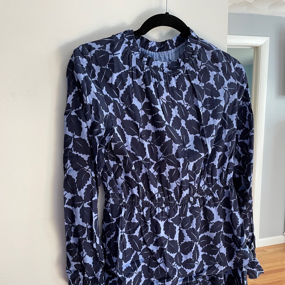 Sail to Sable Navy Blue Fall Dress